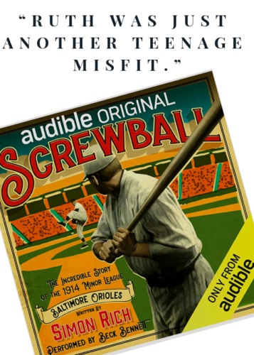 Screwball, an audiobook on Babe Ruth by Simon Rich on Amazon only from audible