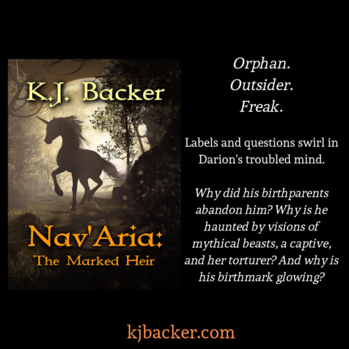 Nav'Aria is an adult fantasy novel about an orphan and a unicorn.
