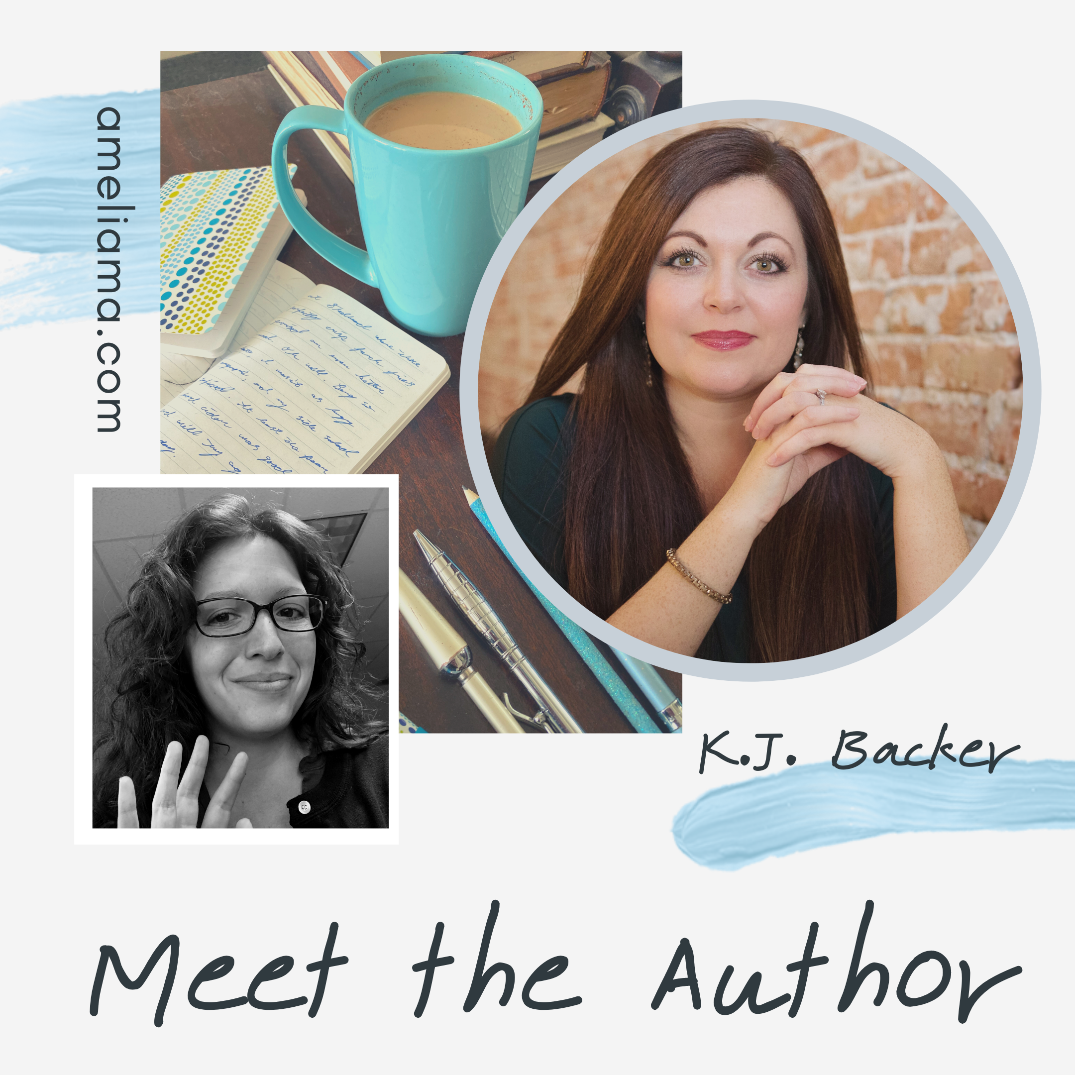 Meet K.J. Backer in an author interview with Amelia Albanese.