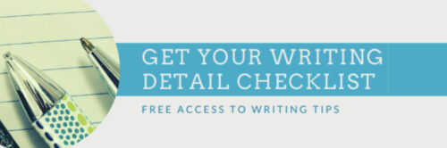 Get your writing detail checklist from a professional writer